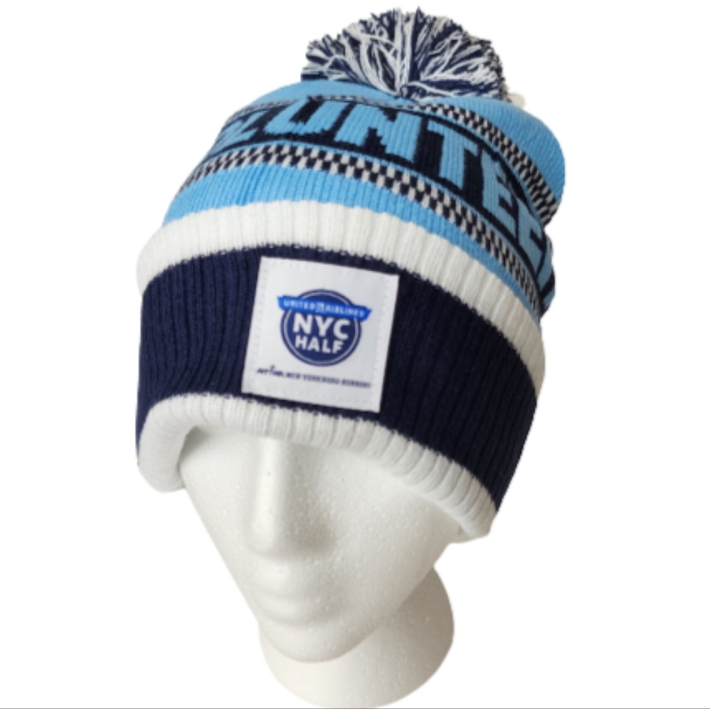 New Balance 2023 NYC Half Pom Pom Beanie Hat